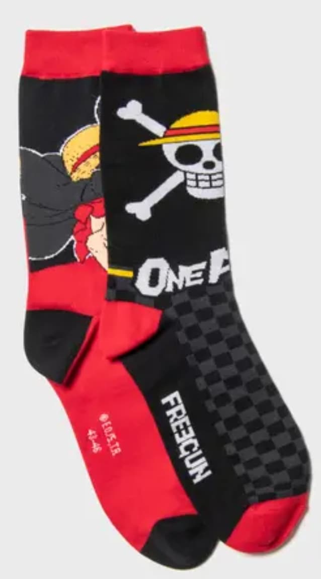 Chaussettes freegun x one piece homme