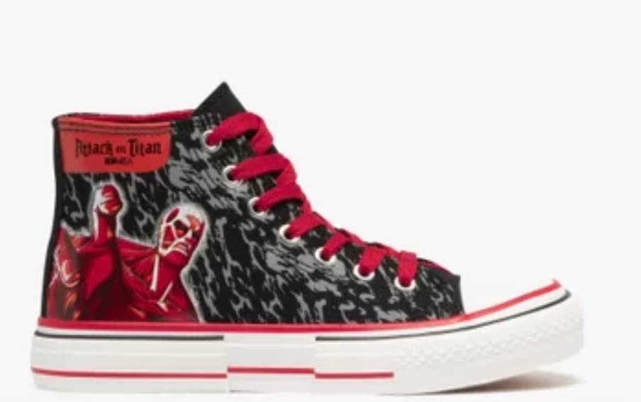 Baskets montantes Attaque des Titans garçon