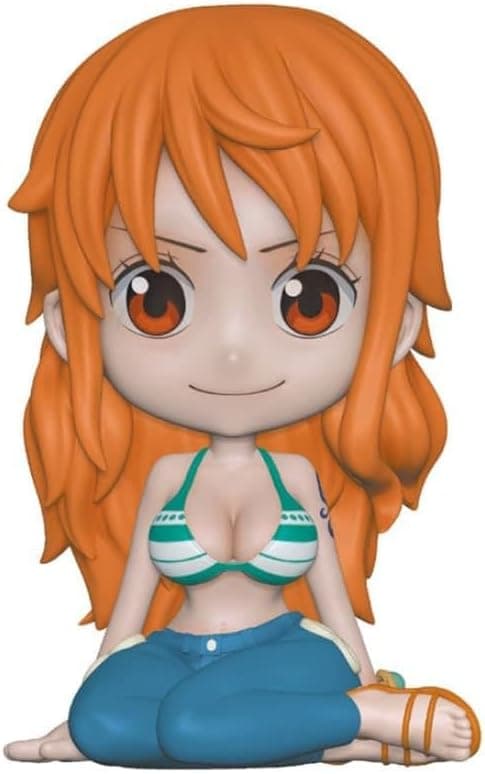 Séléction de tirelire One Piece, exemple: Plastoy One Piece Nami - Plastique - 15 cm
