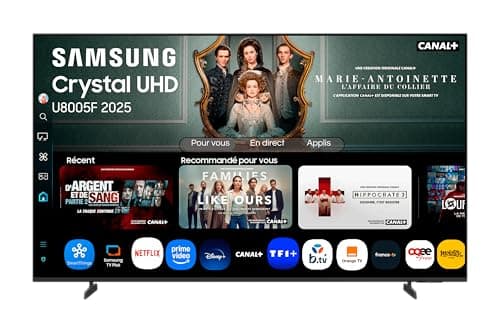 SAMSUNG TV Crystal UHD 50" U8075F 2025, 4K, Smart TV