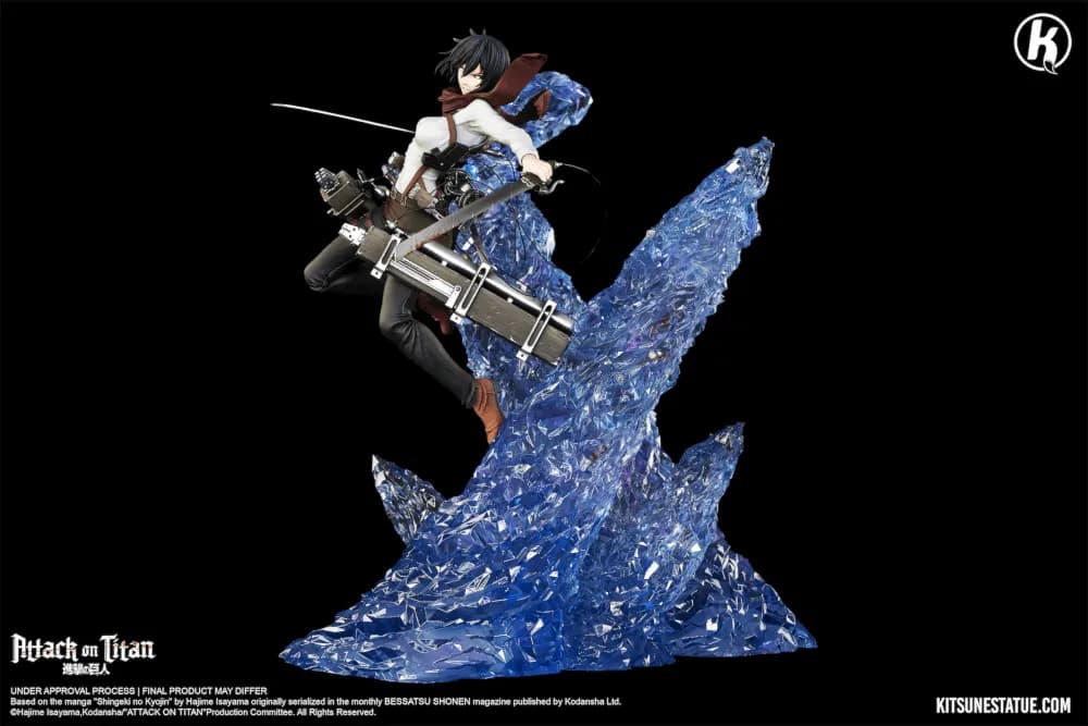 Kitsune Statue Mikasa Ackerman - Attack on Titan